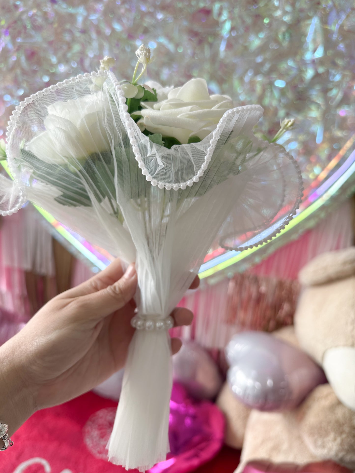 Ramo artificial Rosas