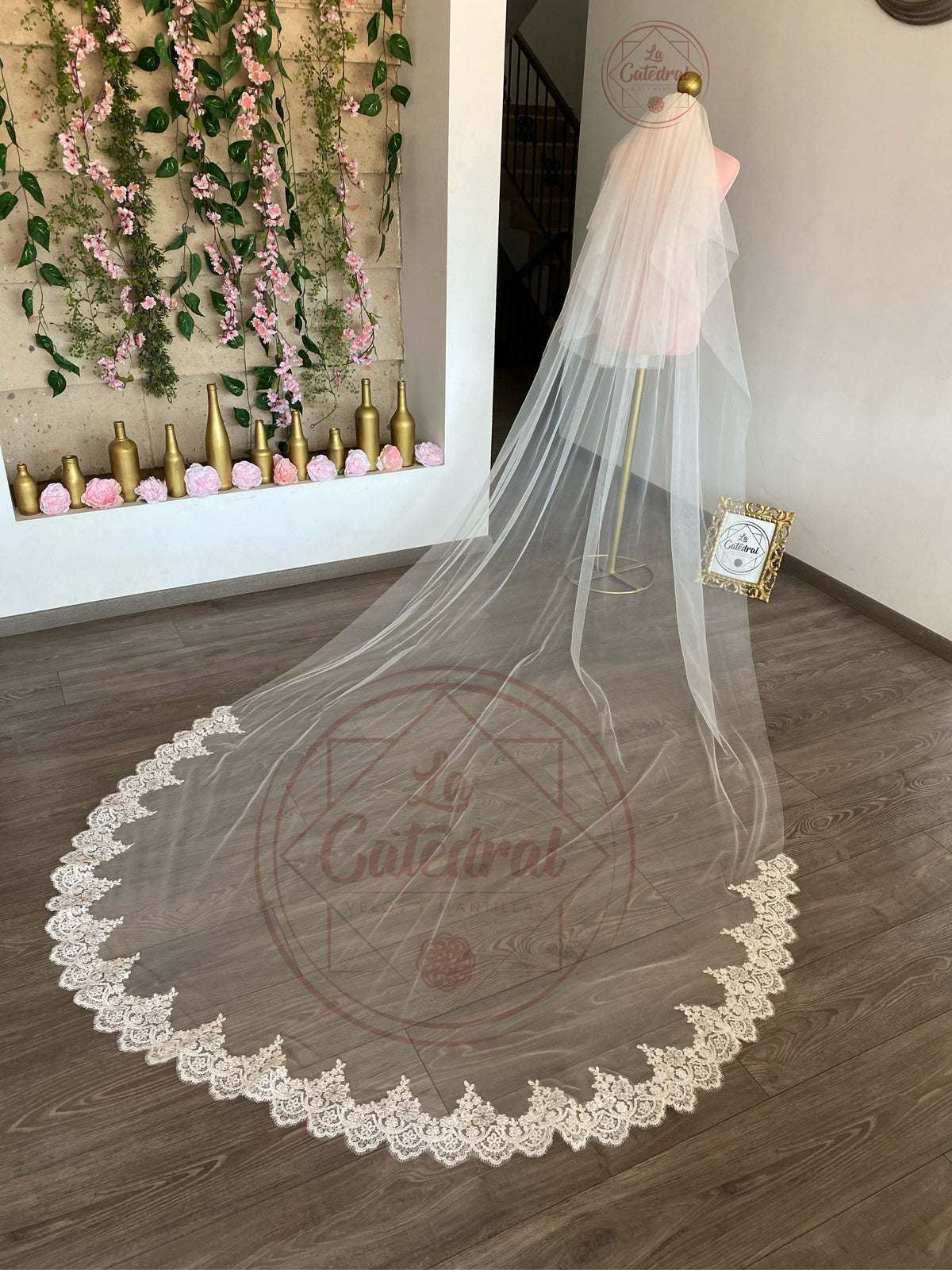 Amada - Long Double Layer Veil 3x1.50mts