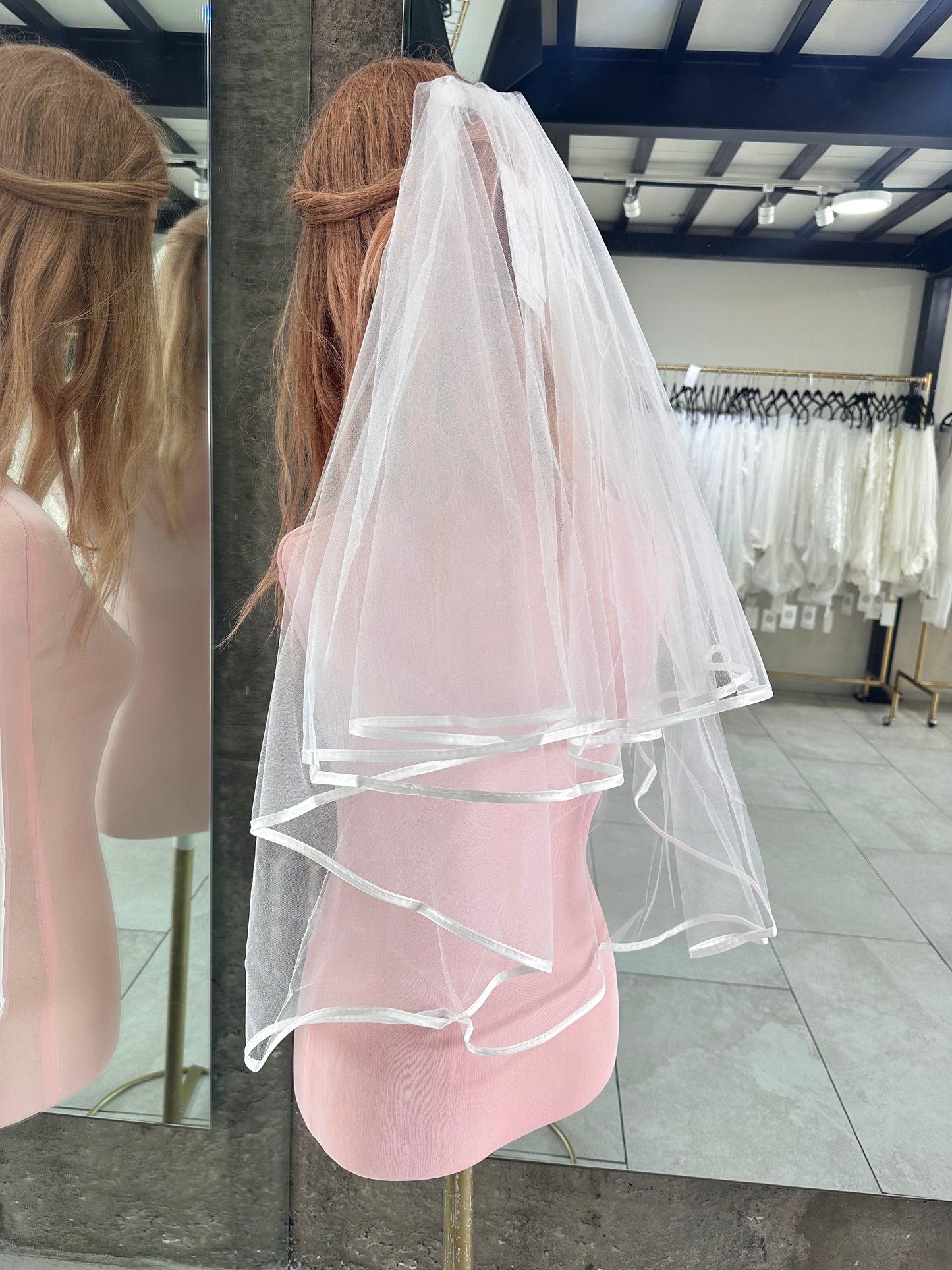 Richi - Short Double Layer Veil