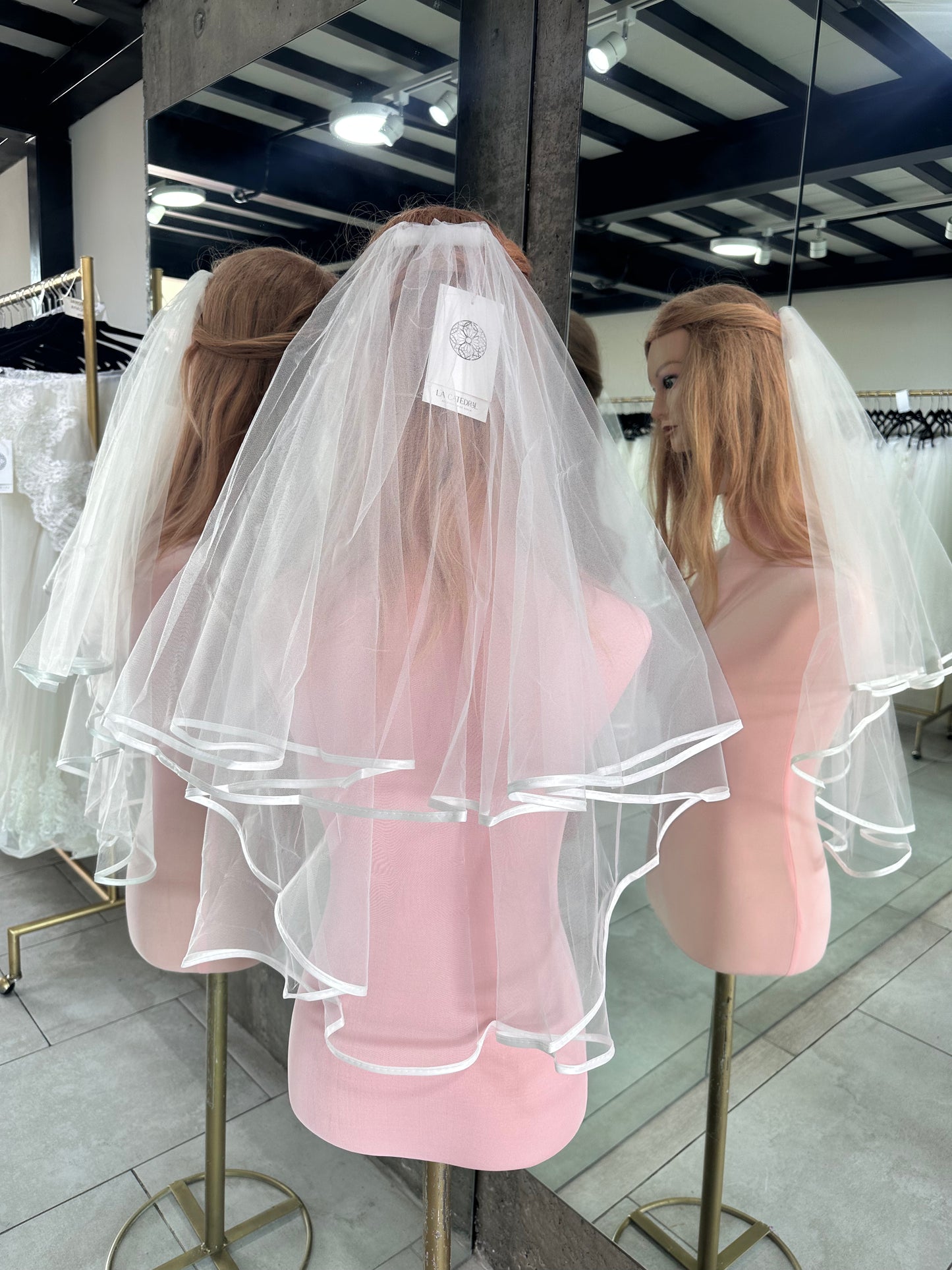 Richi - Short Double Layer Veil