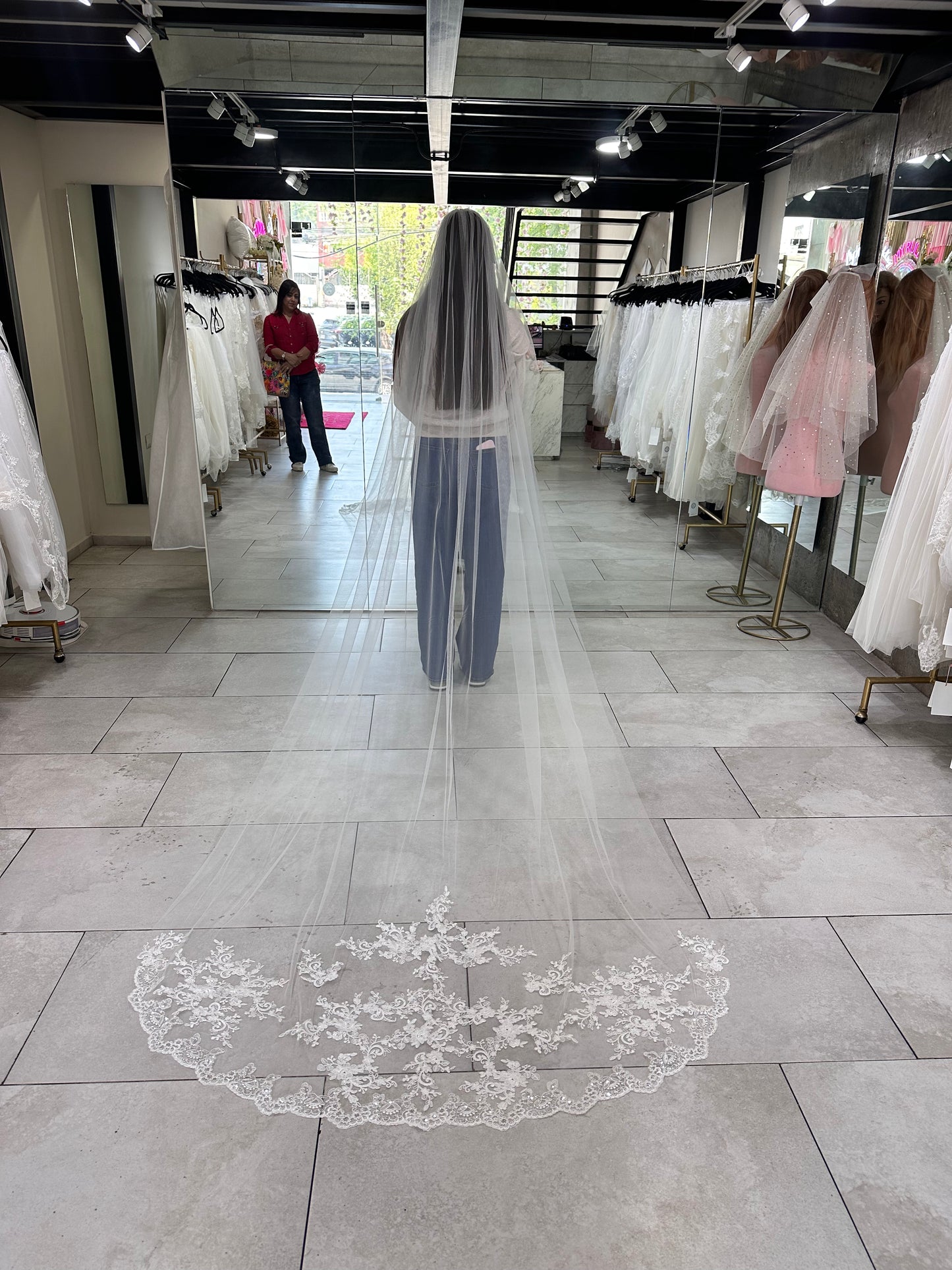Mila - Long Veil 3x1.50mts