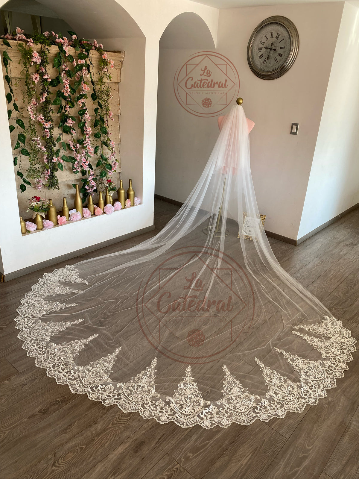 Aymer - Royal Double Layer Veil 3.50x3 meters