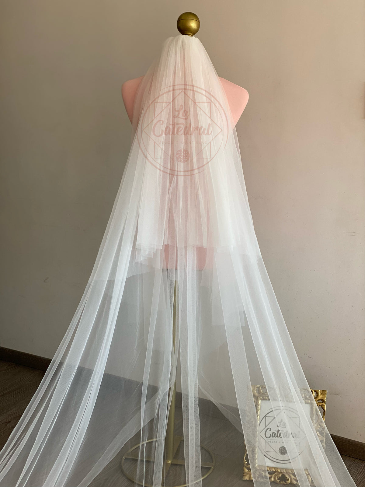 Aymer - Royal Double Layer Veil 3.50x3 meters