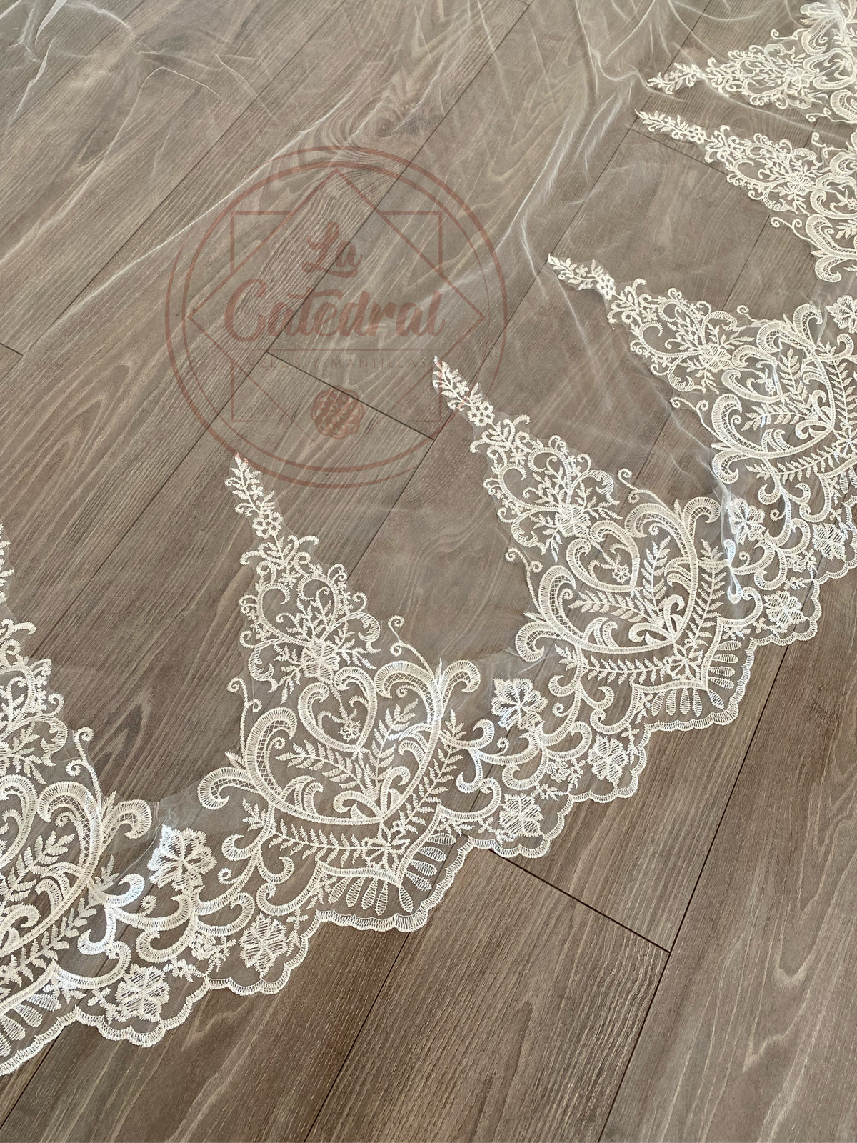 Aymer - Royal Double Layer Veil 3.50x3 meters