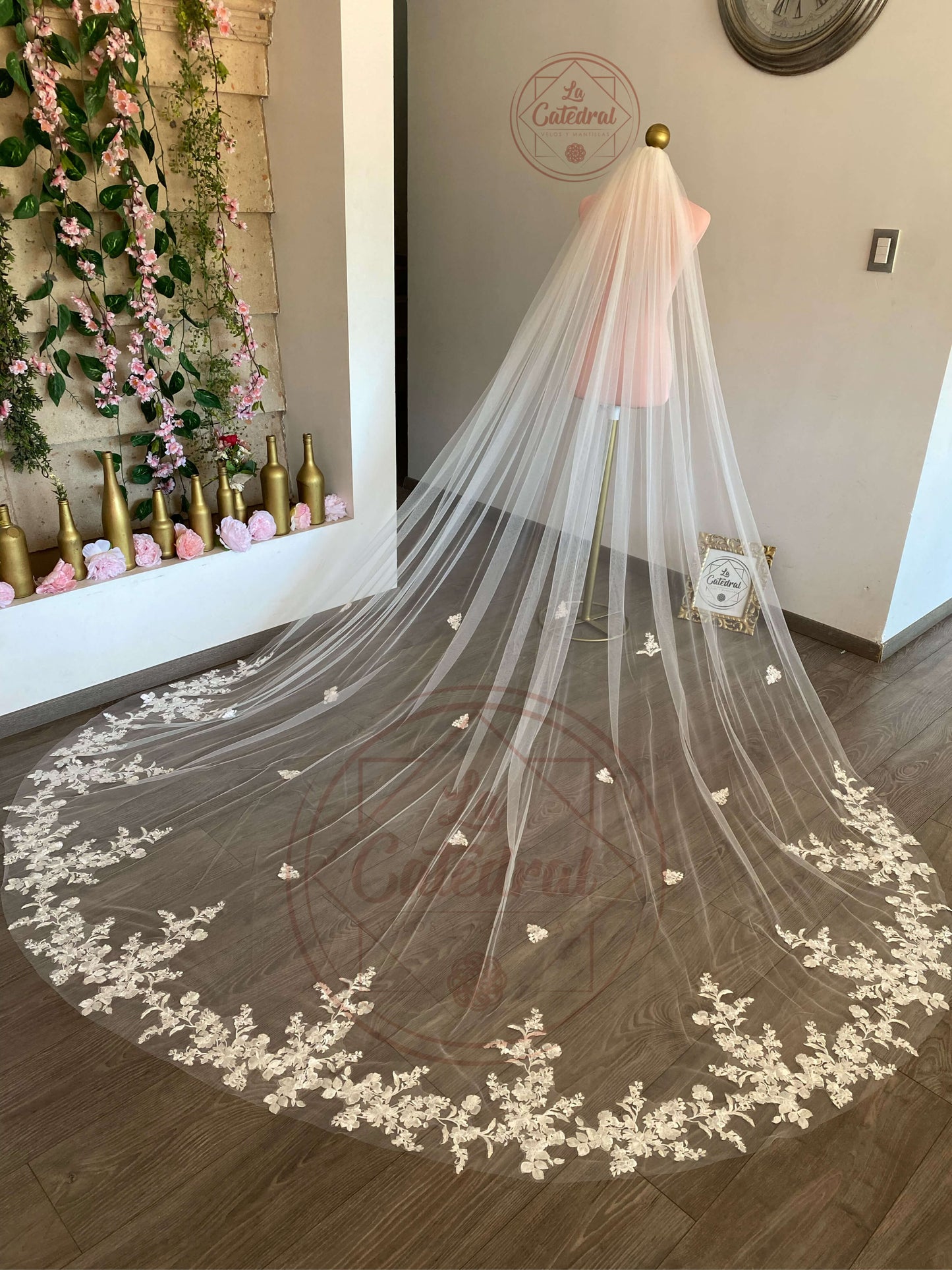 Quira - Long Veil 3x3mts
