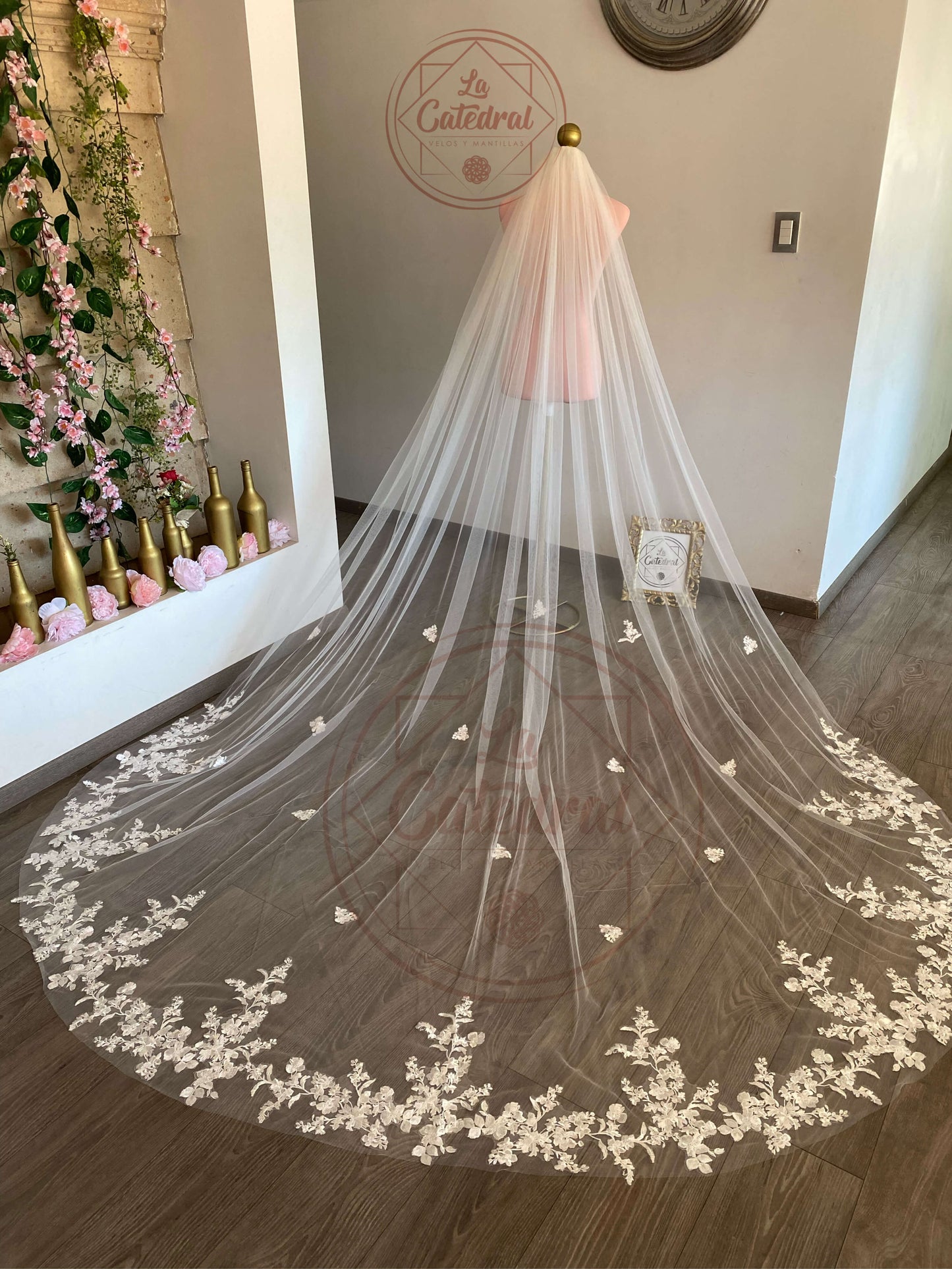 Quira - Long Veil 3x3mts